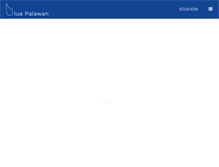 Tablet Screenshot of bluepalawan.com
